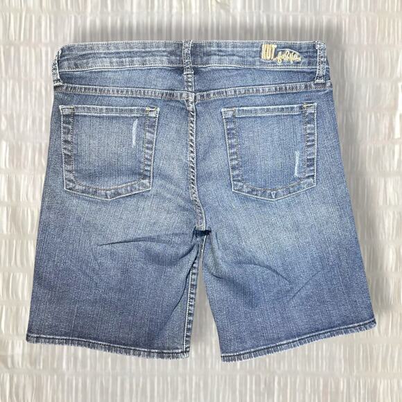 Kut from the Kloth Bermuda Blue Denim Shorts Women’s Size 6 – Medium Wash - Picture 2 of 5